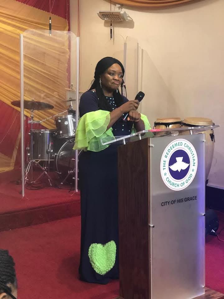 Ministering in a concert in London